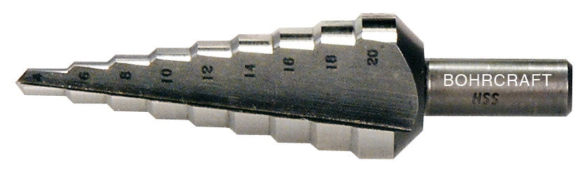 BOHRCRAFT Stufenbohrer HSS