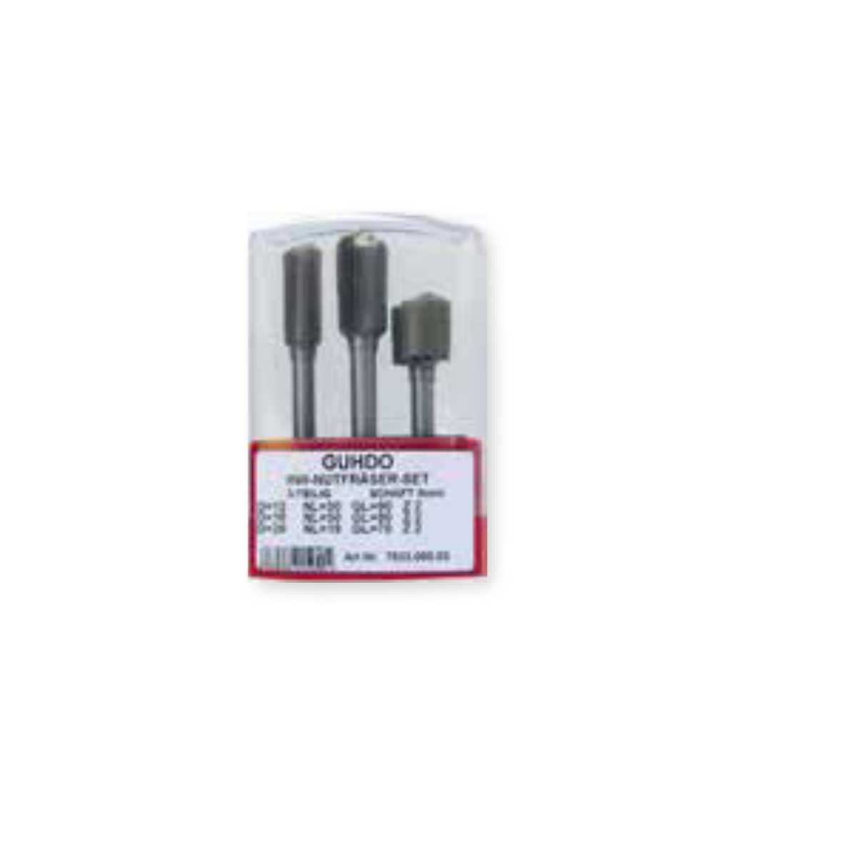 GUHDO HW-Nutfräserset 7523 für Fensterbau