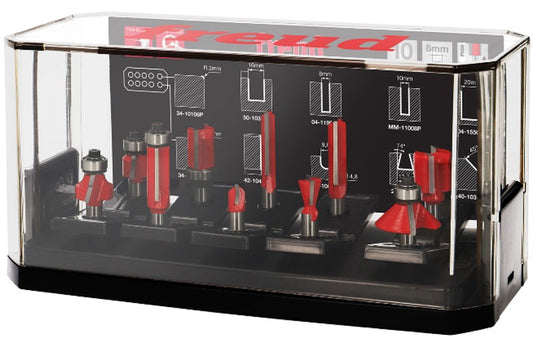 Fräserset Advanced 10Teilig Schaft Ø8mm