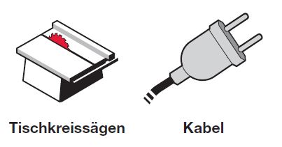 Kleine Tischkreissägen