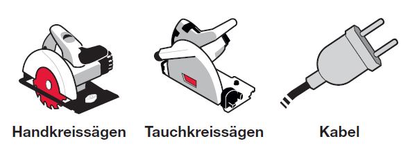 Hand- und Tauchkreissäge