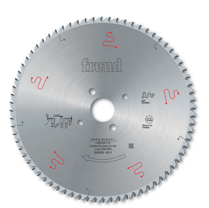 Freud LSB X Industriesägeblätter ab 250x4.2x3.0x30 Z 60