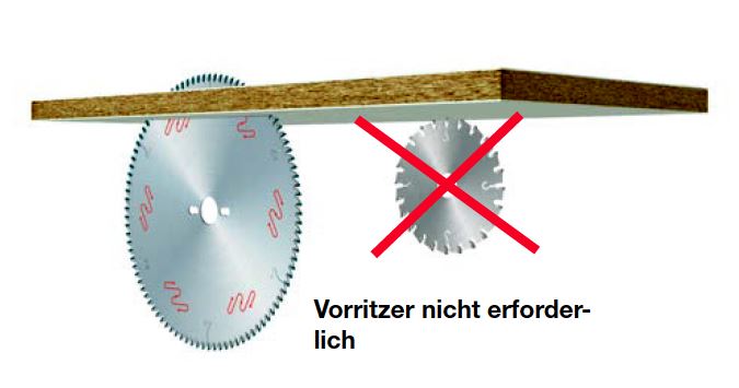 FREUD LU3A Sägeblatt – für beidseitig beschichtete Platten
