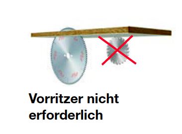 FREUD LU3B Sägeblatt für beschichtete Spanplatten und MDF-Platten