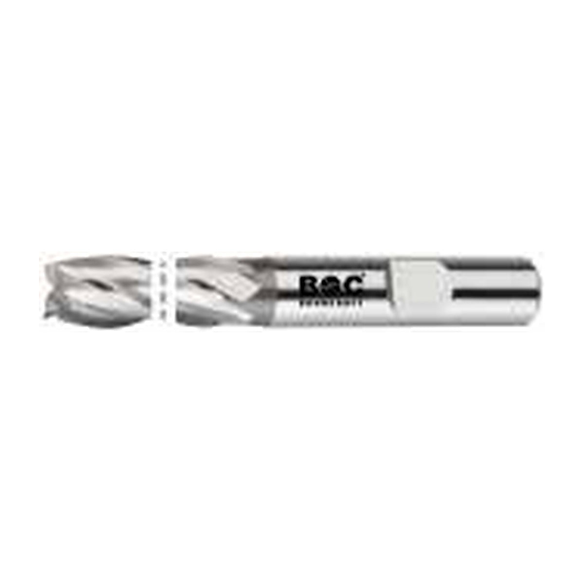 BOHRCRAFT Schaftfräser DIN 844 HSSCo8 Typ N lang 4-schneider – Code 5320