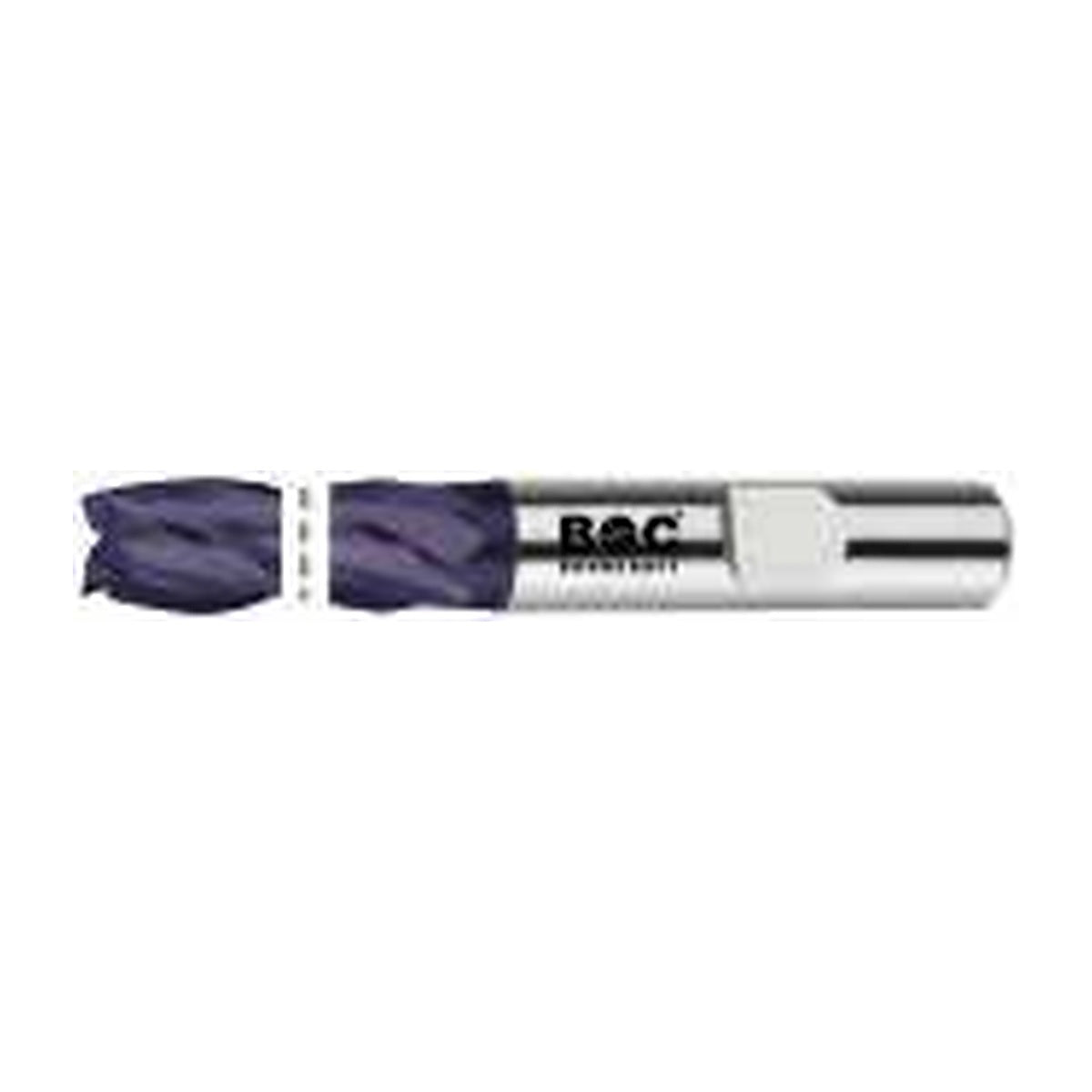 BOHRCRAFT Schaftfräser DIN 844 HSSCo8 TiALN Typ N lang 4-schn – Code 5321