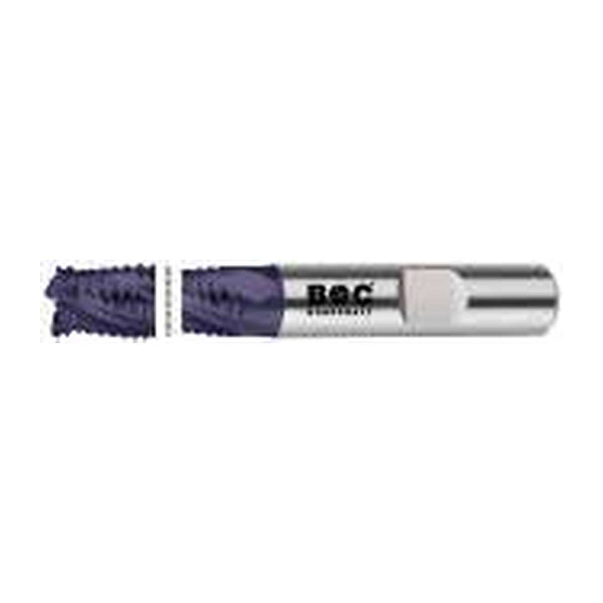 BOHRCRAFT Schaftfräser DIN 844 HSSCo8 TiALN Typ NR lang 4-schn – Code 5331