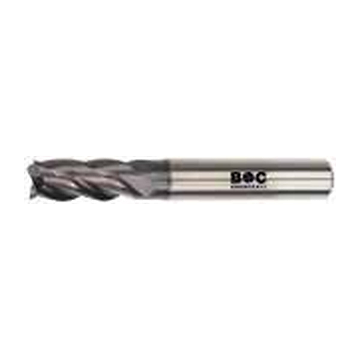 BOHRCRAFT VHM HPC Schaftfräser AlTiN DIN6527L lang 4-schn. – Code 5535