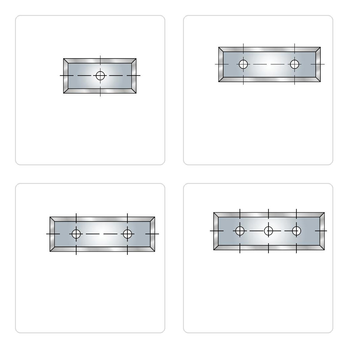 GUHDO HW-Wendeplatten Serie 6419 – technische Herstellerdarstellungen ohne Preisangaben