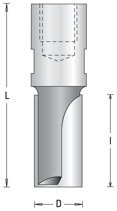 Technische Zeichnung GUHDO 7545 HW-Nutfräser
