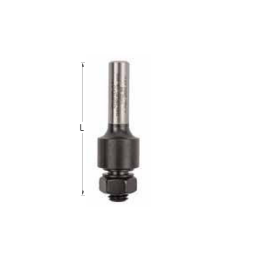 GUHDO 7585 Fräsdorn für Nutsägen mit Schaft 8 mm
