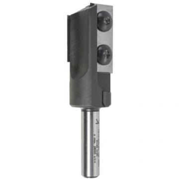 GUHDO 7910 HW-Wendeplatten-Bündigfräser Z2 ziehend mit Anlauflager