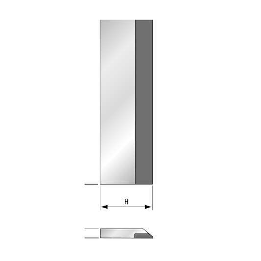 GUHDO HW-Streifenhobelmesser 30 x 3 mm