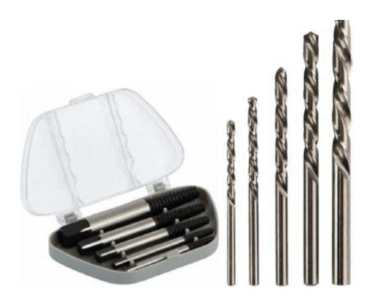 PROJAHN Schraubenausdreher-Bundle 3058-BUNDLE mit Vorbohrern