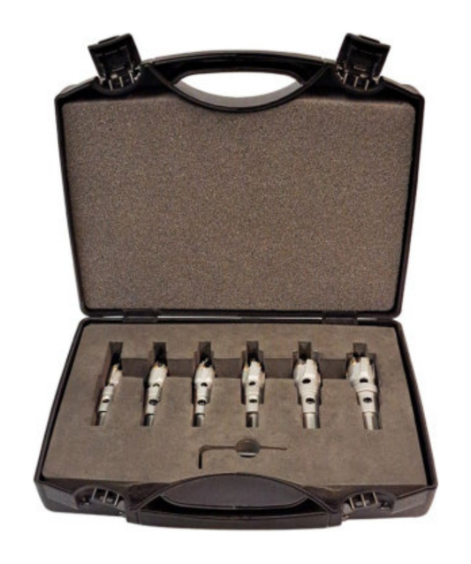 PROJAHN TCT Metall-Lochsägen-Set 38801 im Kunststoffkoffer